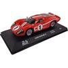 OPO 10 Auto in Miniatura in Scala 1/43 della 24 Ore di Le Mans Compatibile con la Ford GT40 MK IV vincitrice (1967) - ALA075
