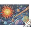5M3D7C8V Sole Pianeti Galassia Puzzle 1000 Pezzi Carta per Adulti Scena Spaziale Gioco di Puzzle 1000 Pezzi Puzzle per Famiglia Relax Decorazione Regalo 70x50cm/1000pcs