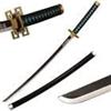 Generico SPAZIOMILITARE KATANA DI MUICHIRO TOKITO SERIE ANIME LAMA IN METALLO NO AFFILATA | MATERIALE METALLO