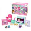 DREAMWORKS GABBY'S DOLLHOUSE Gabby's Dollhouse Baking Playset - Kit per bambini con ciotola, frusta, farina, uova e forno - Giocattolo divertente e di ruolo per bambini e bambini - Giocattoli per la casa delle bambole di Gabby