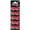 Camelion AG10 /LR1130/389/390/LR54 Blister di 10 batterie 0% di mercurio