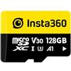 Insta360 Scheda di memoria MicroSD UHS-III V30 da 128 GB per One X/One X2/X3/X4, One R/One RS, Ace Pro e Sphere Action Camera