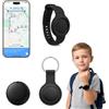 KOIFEIL Localizzatore GPS, Tracker GPS senza Abbonamento/Senza SIM, Compatibile Con Android e iOS, GPS Tracker per Bambini, Anziani, Auto, Animali Domestici, Tracciamento Globale in Tempo Reale, Nero