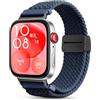 CHANRASI Cinturini Compatible con Cinturino Huawei Watch Fit 5/Fit 5 Pro/Fit 4/Fit 4 Pro/Fit 3 per Donne Uomini, Cinturino Elastico Sportivo Regolabile per Huawei Watch Fit 5 Blu scuro