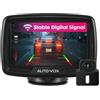 Auto-Vox Cs-2 Telecamera Retromarcia Wireless Con Monitor Per Auto 4,3, Segnale Digitale Stabile, Telecamera Retromarcia Impermeabile Per Auto Con Visione Notturna Chiara Per Camion/Suv/Furgoni