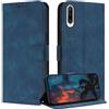 ZONNAVI Cover per Huawei P30 Lite, [Blocco RFID] Custodia a Libro in Pelle con Porta Carte, Flip Case Portafoglio Antiurto Cover per Huawei P30 Lite (Azzurro)