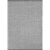 SpazioTessile Tappeto Stuoia Cucina Glamour 100% Cotone Indiano Multiuso con Antiscivolo 6 Colori (Grigio, 50x220)