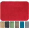 Olivo Tappeti OLIVO.shop | TEKNOS Tappeto magico assorbi acqua, Zerbino asciugapasso super assorbente, Tappeto ingresso casa interno ROSSO (45x75 cm)