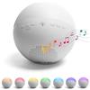Aigostar Luce Notturna Bambini con 22 Suoni Rilassanti, 7 Colori Lampada da Comodino con Timer, Lampada Notturna USB Ricaricabile per Camera da Letto, Soggiorno, Regalo per neonati, bambini, adulti