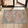 BEIMO Tappeto Salotto Pelo Corto Vintage, Tappeto Camera Da Letto, Tappeti Cucina Antiscivolo Lavabile, Tappeti Persiano per Ingresso, Soggiorno, Sala, Rosso Vintage, 60x90cm
