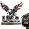 Generic Bandiera Americana Emblema Auto Insegne Murali Patriottiche con Aquila