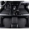 NYMCAR Tappetini Auto Su Misura 99% Auto Modello (1,Nero) | Protezione Avanzata, Liner ad Alte Prestazioni, Materiale PU Cuoio, Compatibilità 99% Auto, Copertura Totale