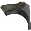 PRASCO CI3283014 Parafango con fori per modanatura decorativa/profilo protettivo anteriore Sx Compatibilità con CITROËN C3 III SX