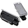 Aghami Luce del Piatto 2X Auto PORTATO Number Targa Luci per Renault Megane 2 Clio Laguna 3 Megane 3 Twingo Master Vel Satis Piastra di Licenza a LED