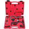 FreeTec 8pz Attrezzi Distribuzione, Dime Messa in Fase Strumento di Bloccaggio Distribuzione del Regolare Catena Alberi a Camme Volano Pompa Carburante per Motore Diesel BMW N47 N47S N57 N57S 1.6 2.0