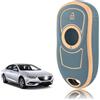 TOOMUME Cover Chiave TPU, Custodia Chiave 2 Tasti Adatto per Opel Vauxhall Insignia B Astra K Corsa E Zafira C Meriva B Buick Encore Envision Verano, Copri Chiavi Guscio Chiave Auto Telecomando