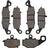 Cnornus Pastiglie Freno Anteriori e Posteriori per Kawasaki ER6N ER650 2006-2013 KLE650 Versys 650 2007-2013 Z750 S ZR 750 2005-2007 ER-6f EX650 2006-2011