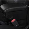 aejghfwjh Bracciolo Auto Per MINI Per Cooper R50 R52 R53 R56 R57 R58 F55 F56 F57 Per Countryman R60 F60 Accessori Per Modifica Del Vano Portaoggetti Del Bracciolo Centrale Bracciolo Console Centrale(E All Black