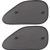 SIXTOL CAR SUNSHADE SET 9 | Set tende parasole auto laterali 2 pezzi | Con ventose | Protezione UV e riduzione calore