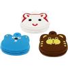 TOYANDONA 3 Pezzi Ammortizzatore Vibrazione Racchetta da Tennis in Silicone, Antivibrazione per Racchetta Animali Cartoni Animati, Riduce Le Vibrazioni e Previene Gomito del Tennista