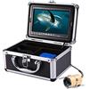 LLOOPK Cercatore di Pesci, Video Fish Finder 7 Pollici LCD. Monitor Kit Fotocamera for Inverno subacqueo Ghiaccio Pesca Retroilluminazione Manuale Ragazzo/Dono Maschile