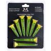 MAZEL Confezione da 8 tee da golf, in plastica resistente, ad alte prestazioni, 5 cm, 6,2 cm, 7,3 cm, 8,3 cm