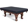 Striegro Copertura per tavolo da biliardo Copertura per tavolo da esterno da 7 piedi Tessuto Oxford 210d impermeabile e resistente ai raggi UV, Nero (92, 52x53, 15x7, 87 pollici)..