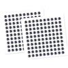 POXZSFX Facile da contare, 200 occhietti per esche,Argento,3 mm