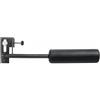 Harilla きん Harilla Fitness Training Stand Attrezzo Multifunzionale Supporto Split Squat Rack Gamba con Rullo Stabile Superficie Imbottita in Acciaio PU E Schiuma Adatto , 18MM