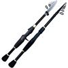 GFDSGRE Canna da Pesca Canna da Pesca 1.6-2.4m Canne Telescopiche Ultraleggero Colata di Peso in Carbonio Accessori for La 10-30g