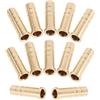 Lurrose 12 Pezzi Inserti in Ottone per Frecce, 38 Grain, ID 0, 244 Pollici | Aste in Carbonio e Outsert, Montaggio a Vite, 2, 20x0, 70x0, 70cm, Colore Oro