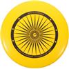 POPETPOP Disco Sportivo Leggero in PE, per Spiaggia e Campeggio | Stabilità di Movimento Migliorata, Impugnatura Ergonomica, Motivo Spirale Arancia, per Ragazzi