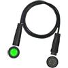 Dolvitrny per ebike Extension Wire PVC Rame 1000mm Lunghezza per ebike | Adatto per controller serie Kt, 8 pin maschio a 5 pin femmina, dimensioni compatte 300 mm, facile installazione plug-and-play