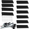 Generic Kit per cuccetta a castello, resistente, liscio, protegge le estremità | Slide Boat Trailer Slides Board Kit Ends Protection Glide Pads Enders Protector Marine Accessory Protection Kit Board Marine
