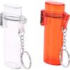 Haofy Scatola Stagna Portatile 2PCS con Cordino, Impermeabile per Uso | Piccolo contenitore stagno per l\'escursionismo in campeggio, supporto protettivo con guarnizione, mantiene gli oggetti di