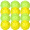 Generisch Silent Ball, 12 palline da allenamento, piccole, morbide, da 7,4 cm | Set di piccole palline da allenamento morbide, 7,4 cm, silenziose, per interni ed esterni, per l'allenamento a casa e sul