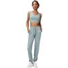 ERHTGUO Tuta da Yoga Allenamento in Due Pezzi Donna Tinta Unita Traspirante | Tuta yoga donna tinta unita traspirante abbigliamento sportivo corsa reggiseno sexy pantaloni jogging pantaloni sportivo