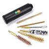 Boresnake 7 Pz/set Pistola A Mano Spazzola Asta Tascabile Pistola Kit Di Pulizia Per Pistole Cal.38/357/9mm Strumenti Di Pulizia Pistola All'aperto
