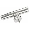 Baoblaze Regolabile Portacanne da Barca Supporto Portacanna Staffa in Acciaio Inox 304 con Tubo Interno 51mm E Foro Vite 6mm Adatto a Barca Yacht Banchina Pesca in Mare 255mm