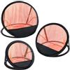Baoblaze 3 Pezzi Rete da Allenamento Golf Rete Chipping Bersaglio Golf Rete Pieghevole Supporto Porta Bersaglio Ausilio Struttura Robusta con Telaio Ad Anello, Arancione