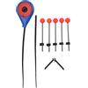 plplaaoo Kit di estensione per canna da pesca sul ghiaccio con 5 punte per canna da pesca invernale Resistente struttura in acciaio inossidabile e ABS Leggero e facile da trasportare