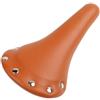 Filteilect Rivet PU cuoio sella bicicletta con base in acciaio inox, confortevole | Fixed Gear - Sellino per bicicletta, lunghezza 28 cm, colore: nero