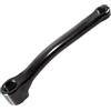 Gettimore Braccio della manovella della lega di alluminio 170mm nero rivestito di