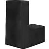 EDvkrgqx Copertura for Macchina for Esercizi in Tessuto Oxford 210D | Nero, da 165x65x140 a 206x94x160 cm, for bici da casa ciclismo indoor ion