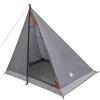 KDACVBMG Tenda da trekking 4 posti, marrone