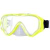 Generic YMFF - Maschera da snorkeling per bambini dai 6 ai 14 anni, anti appannamento, con copertura per il naso, in vetro temperato, con cornice grande, guarnizione in silicone, cinturino regolabile per