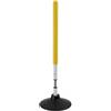 LeeQinersw Children Training Pole Palo Allenamento Agilità Bambini Asta Oscillante Base Pesata Molla Ad Testa in Schiuma Protettiva Materiale PVC EVA Adatto per, Giallo, 0,6 Metri + Base Da 1,2 Kg