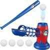 Generisch Macchina da pitching da baseball, lanciatore di palline da tennis, trazione | Attrezzatura elettronica da pitching per bambini dai 3 agli 8 anni