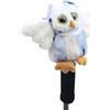 Generic Copertura funzionale divertente della testa della mazza da golf della | Divertente per i conducenti, legno da fairway, putter, grafica umoristica con animali, morbido peluche