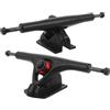DINHEAROM 2 Pezzi Truck da Skateboard Nero 7 Pollici, Lega di Alluminio